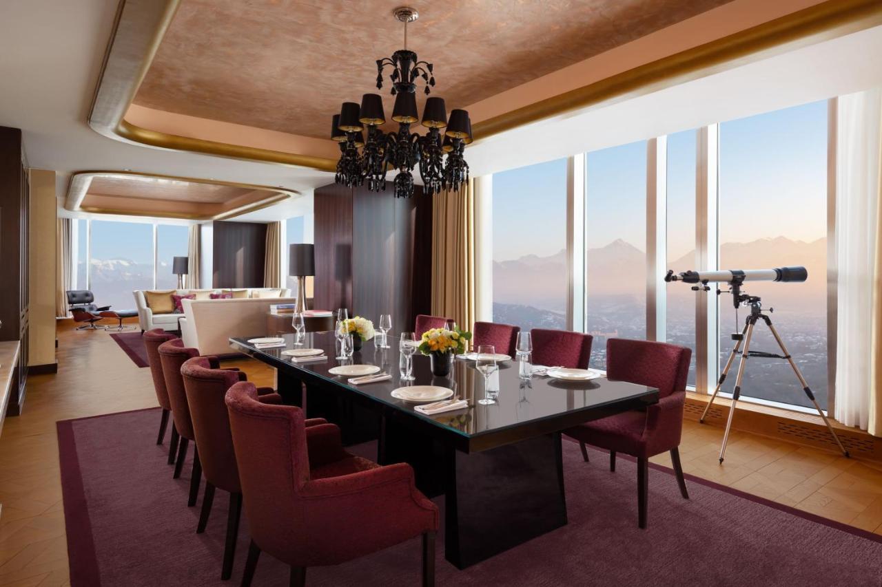 The Ritz-Carlton, Almaty Hotel Exterior foto